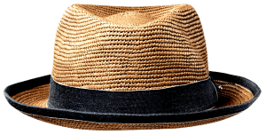 Gehaeckelter Panama Trilby Sfr. 137.-